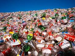 Plastics waste's harm for environment